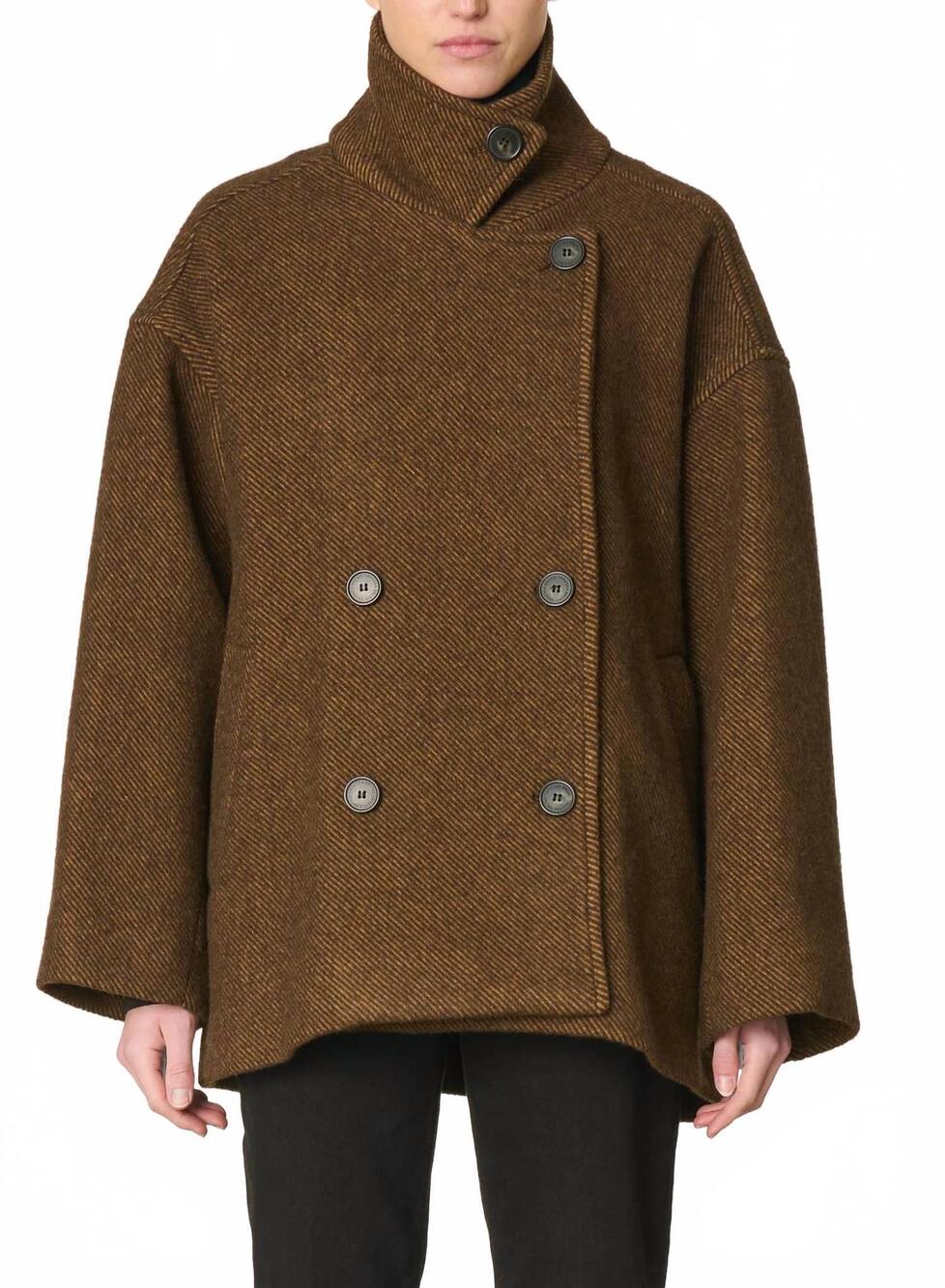 NEW VANESSABRUNO ferman jacket in brown